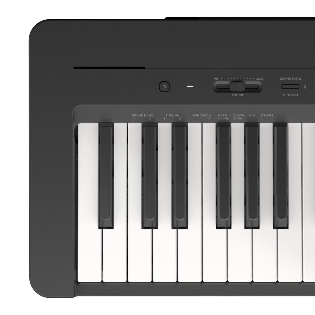 pianoforte digitale 88 tasti pesati con bluetooth vista dei controlli