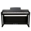 pianoforte digitale 88 tasti pesati con mobile completo echord dpx-100 nero vista frontale aperto