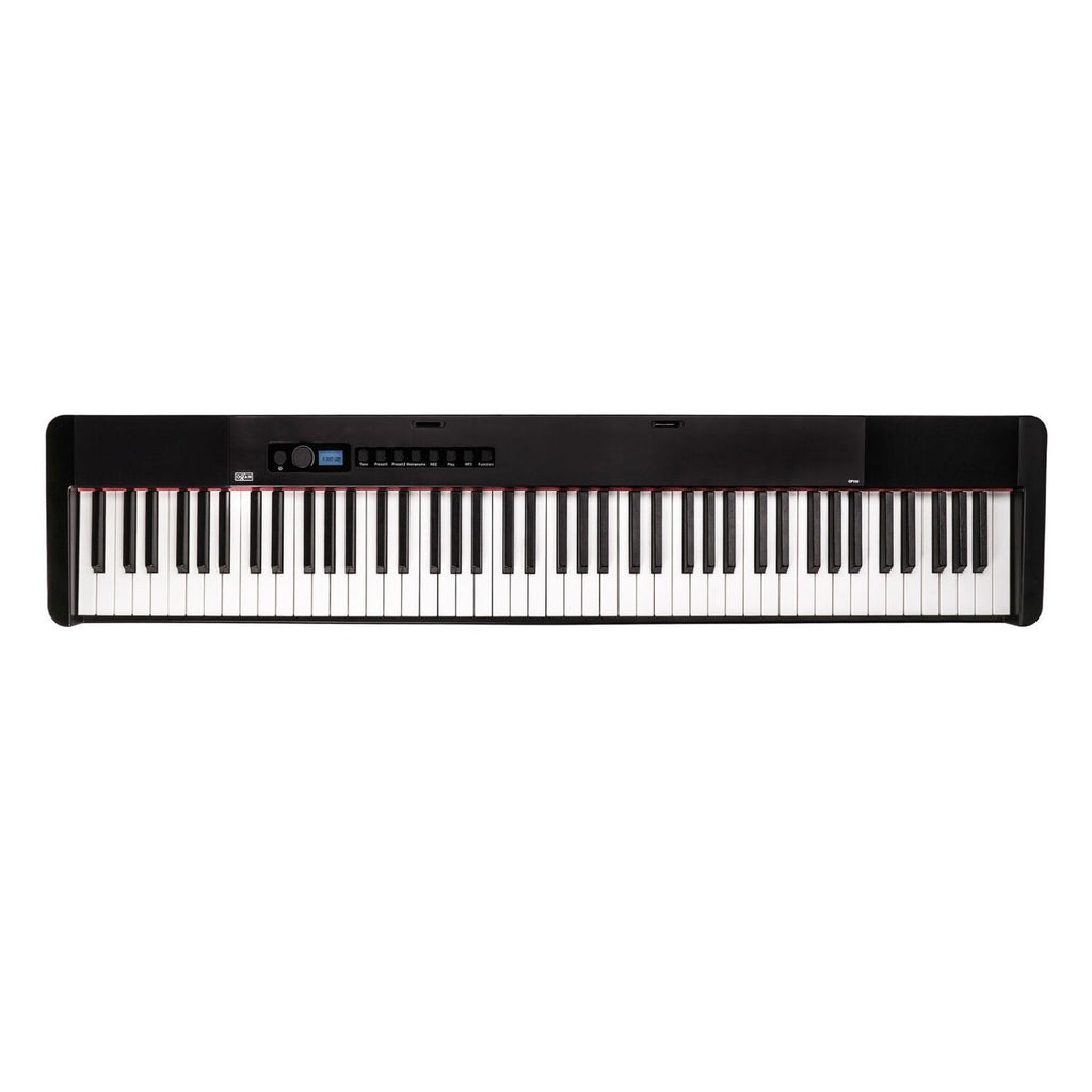 Pianoforte Digitale Oqan QP100 Nero 88 Tasti Pesati Batteria USB MP3 Pedale Borsa Open Box