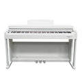 pianoforte digitale con mobile bianco echord dpx100 white vista frontale aperto