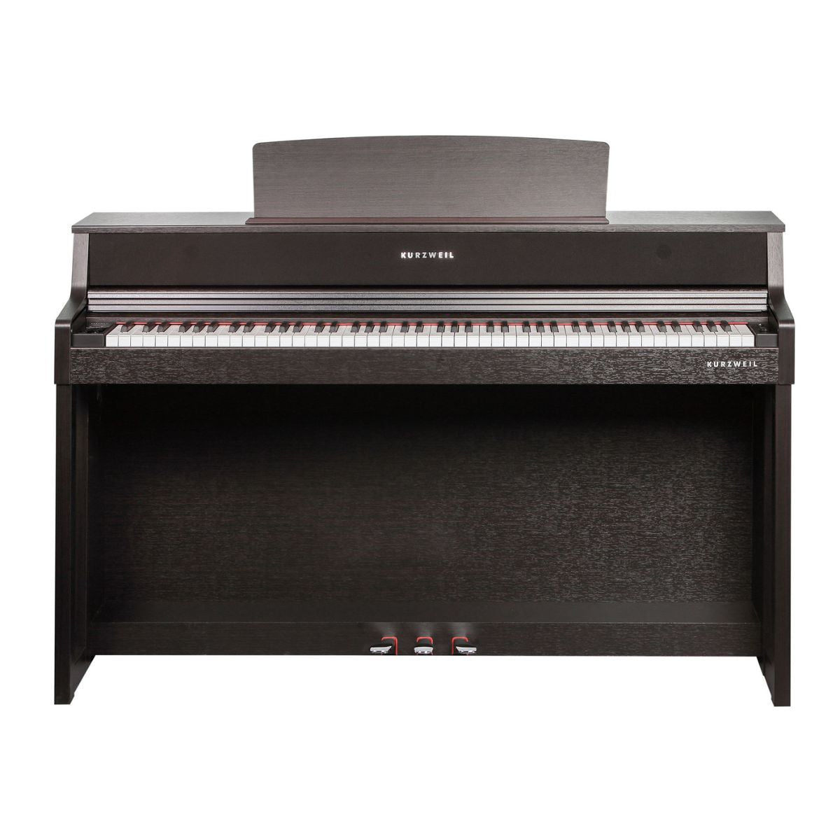 pianoforte digitale con mobile completo in legno kurzweil cup410 sr vista frontale