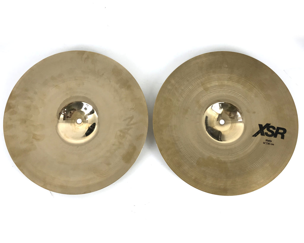 piatto HiHat per batteria Sabian XSR 14" ex demo vista del retro