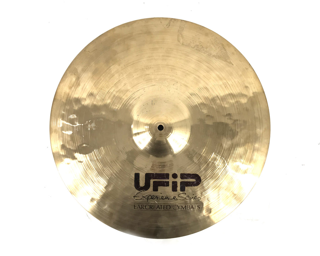 piatto ride per batteria ufip experience 20" vista frontale