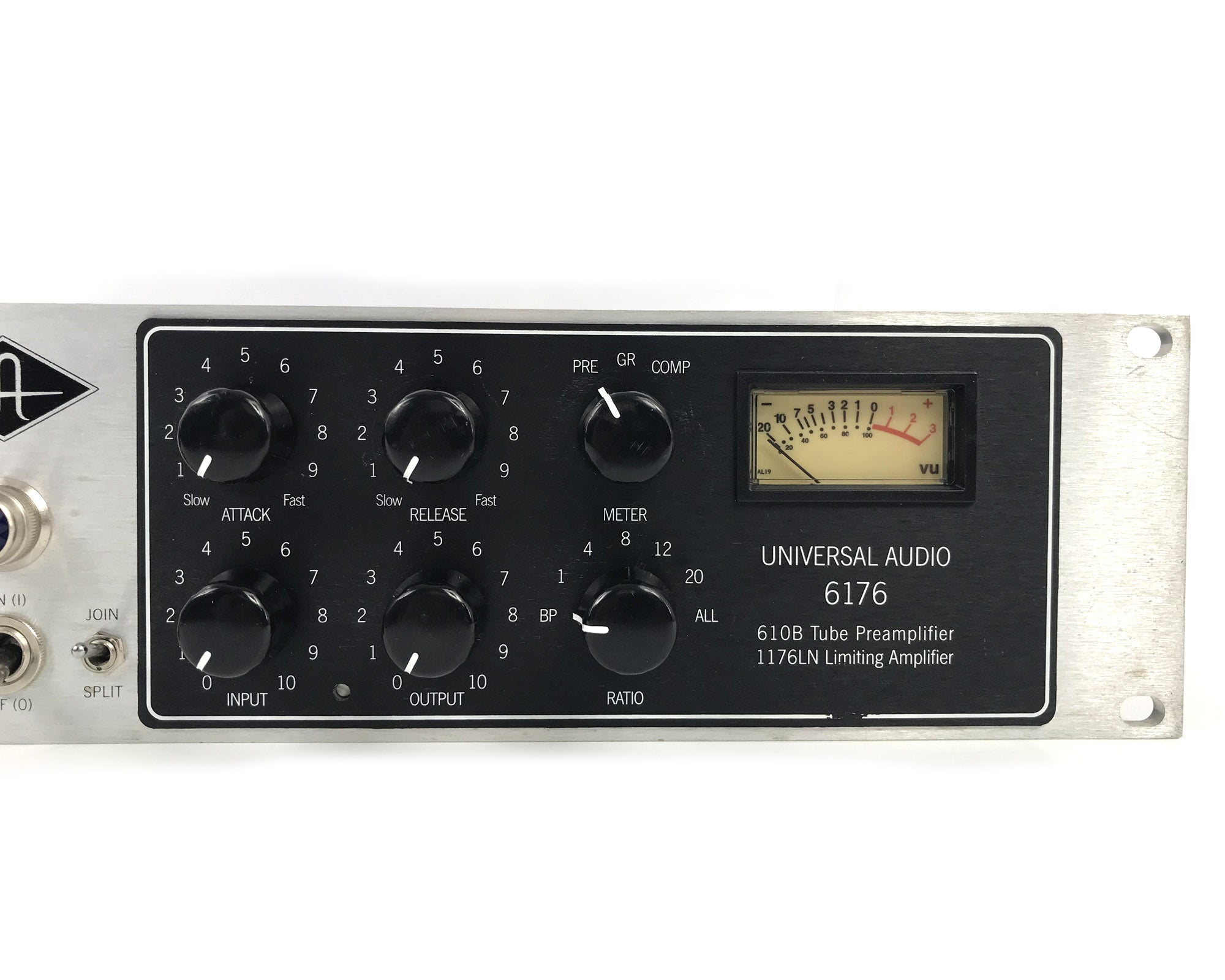 preamplificatore universal audio 6176 ex demo vista frontale dx