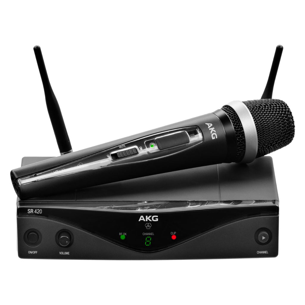 Radiomicrofono AKG WMS420 Vocal Set FM 530-931MHz 105dB Handheld