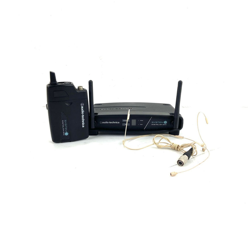 radiomicrofono audio technica digitale atw-1101 bodypack + archetto usato vista frontale