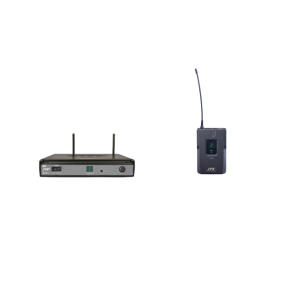 radiomicrofono con bodypack singolo ts e7-e7tbd vista frontale completo