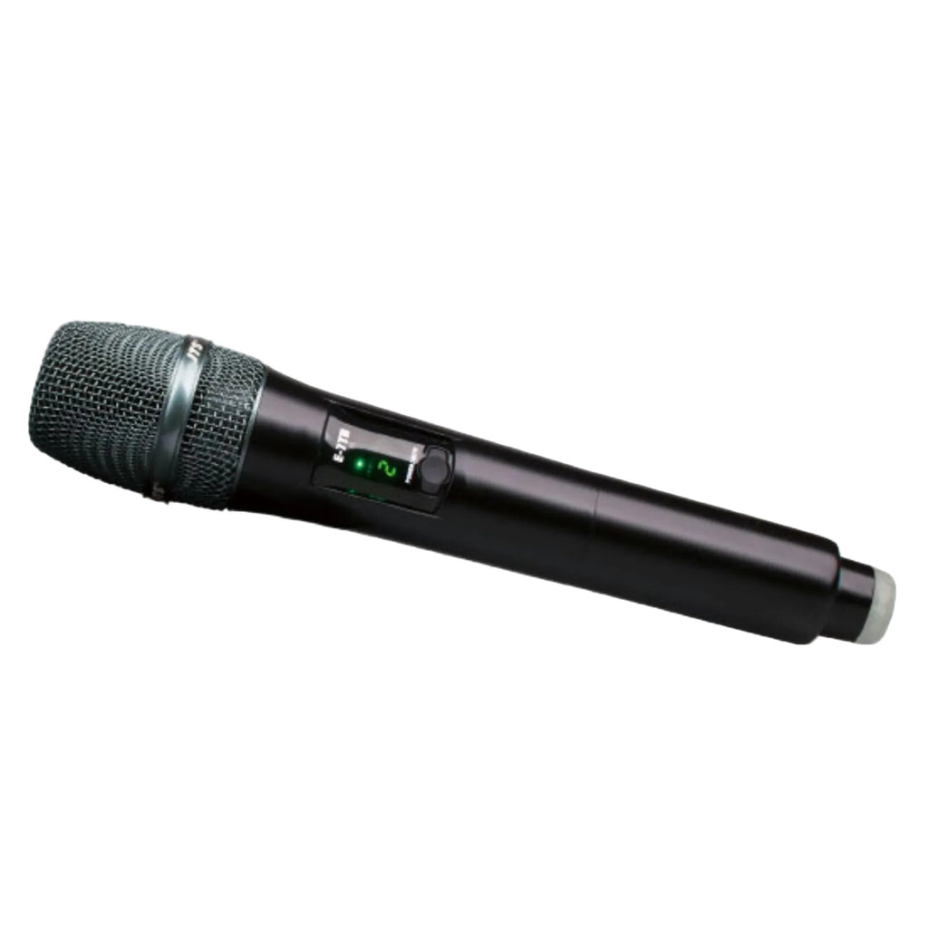 radiomicrofono doppio gelato JTS E7-DU_2XE7-THD vista del microfono
