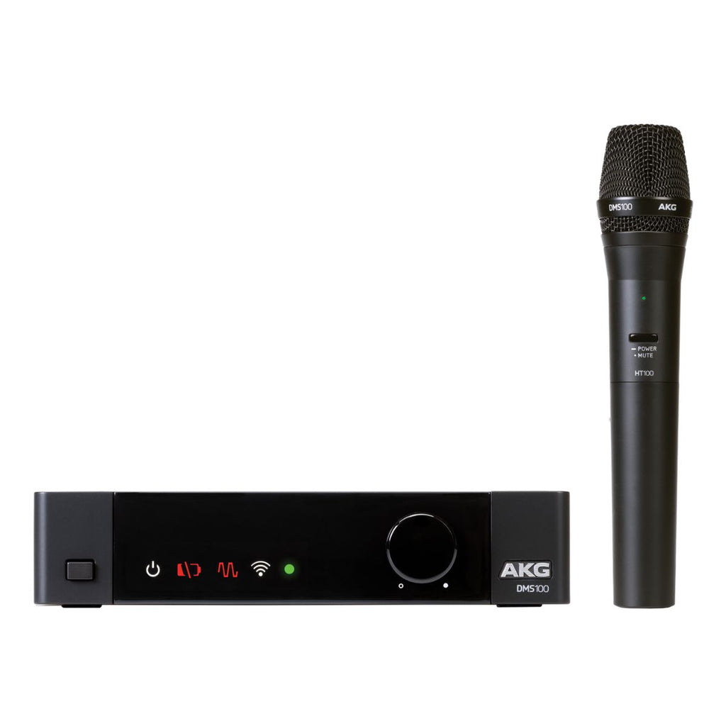 radiomicrofono professionale a gelato akg dms100 vocal set vista completo frontale