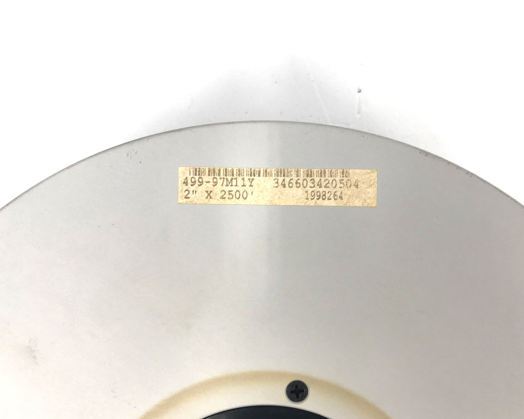 reel per registratore a nastro Ampex flangia di metallo usato vista modello