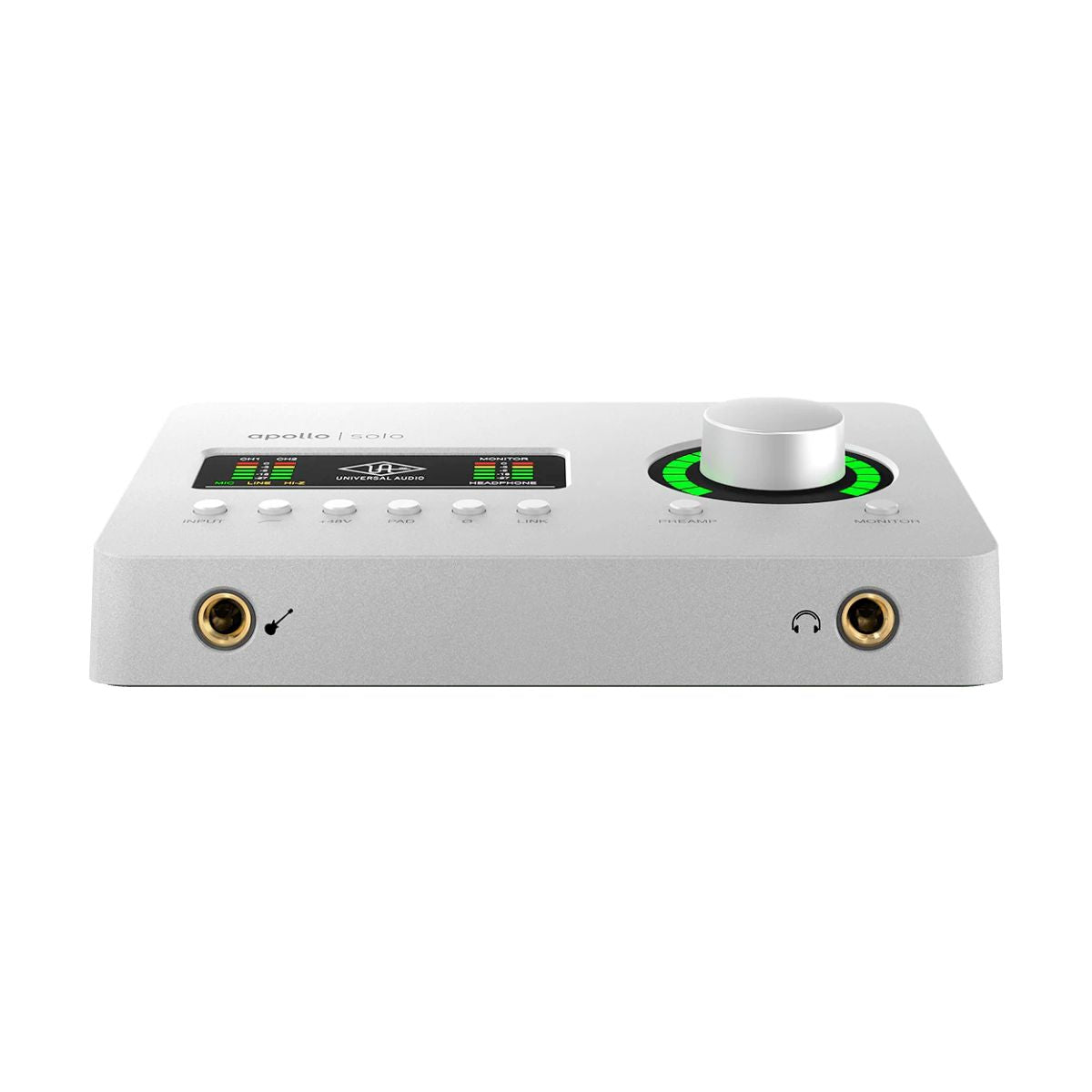 scheda audio professionale usb per home studio Universal Audio Apollo USB vista davanti