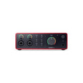 scheda audio usb focusrite scarlett 4i4 4th generation vista frontale