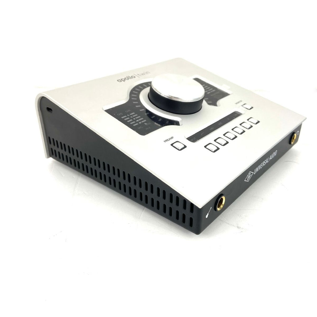 scheda audio usb per windows universal audio aollo twin usb duo core usata vista inclinata