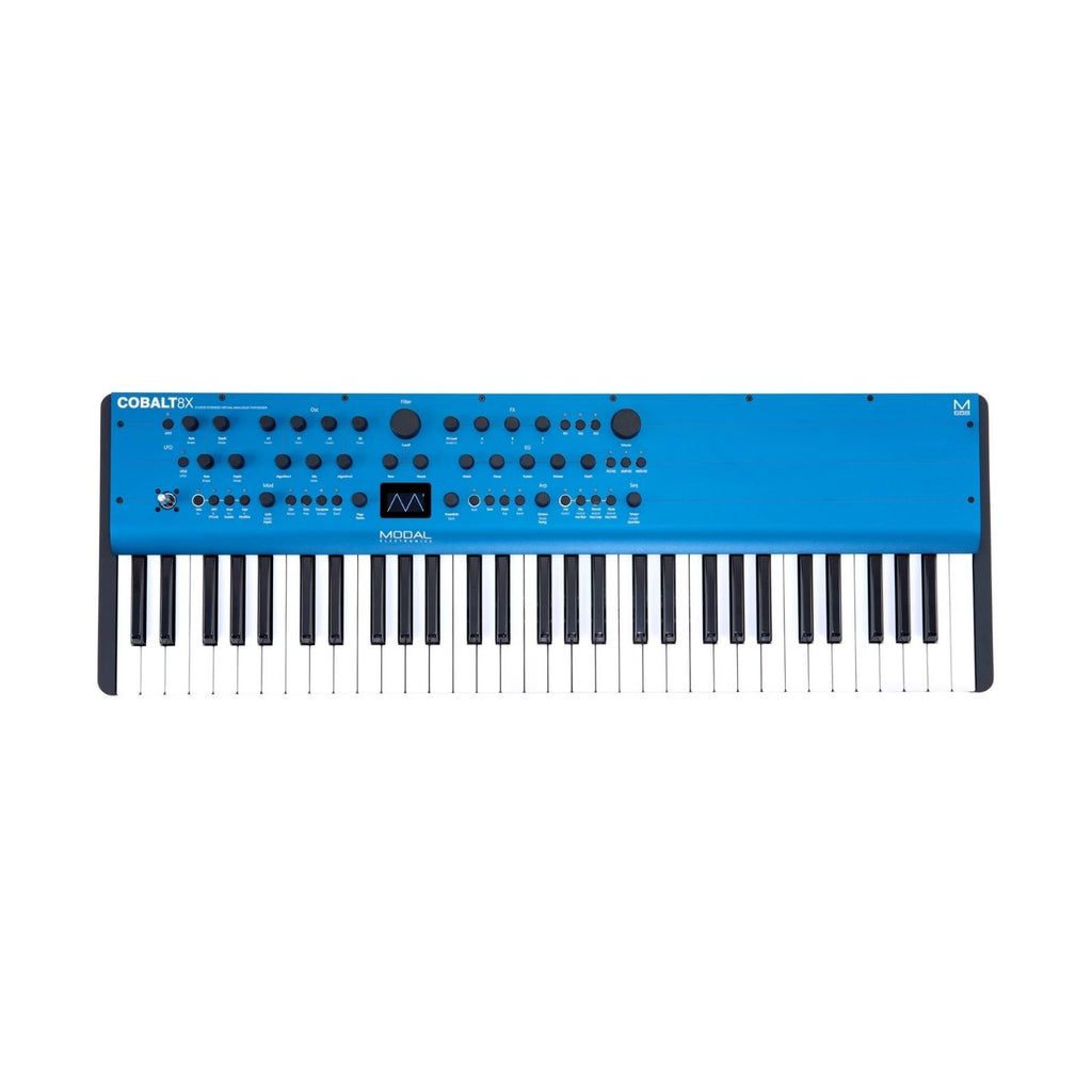 sintetizzatore a tastiera 61 tasti modal cobalt8x vista frontale