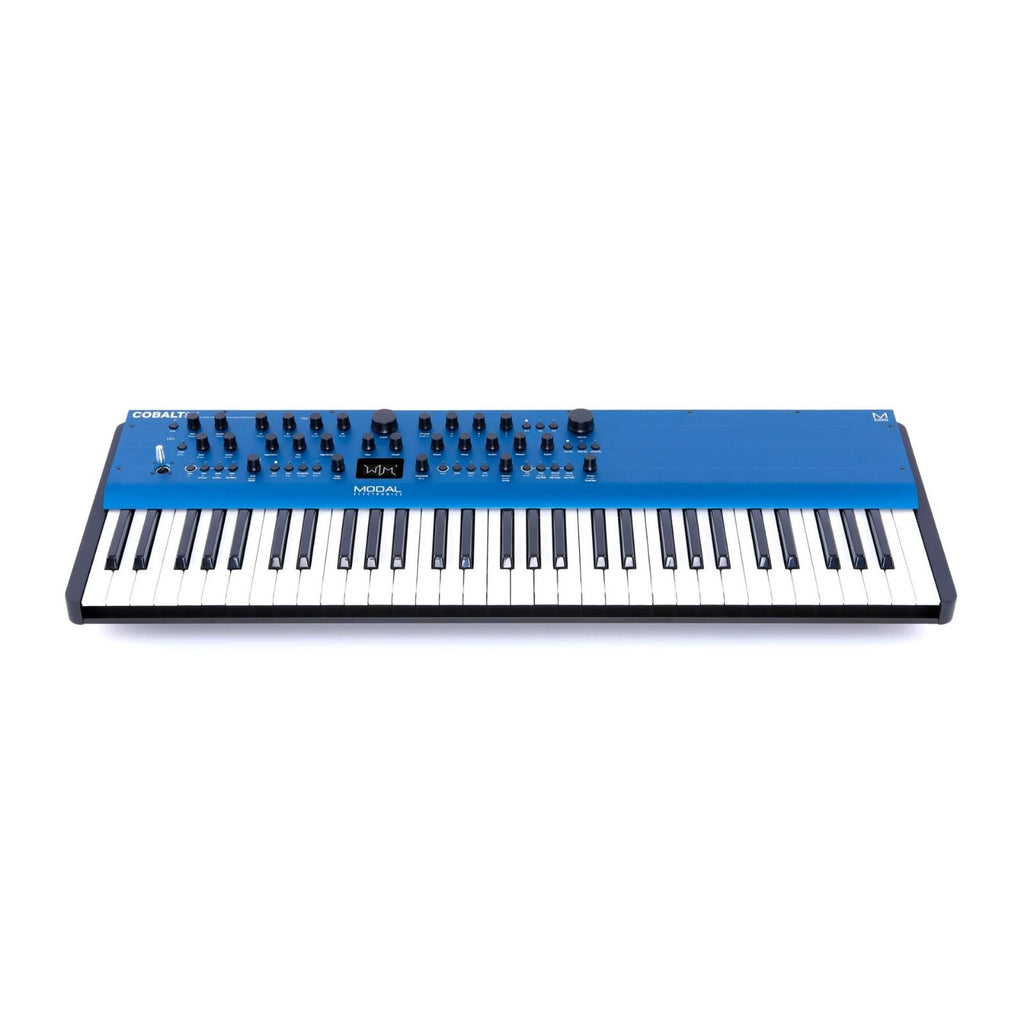sintetizzatore a tastiera 61 tasti modal cobalt8x vista dal basso