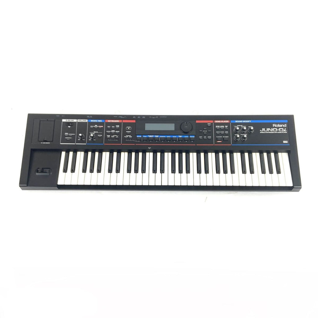sintetizzatore a tastiera roland juno di usato vista frontale