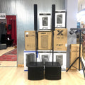 sistema audio completo a colonna db technologies es802 coppia usati vista frontale