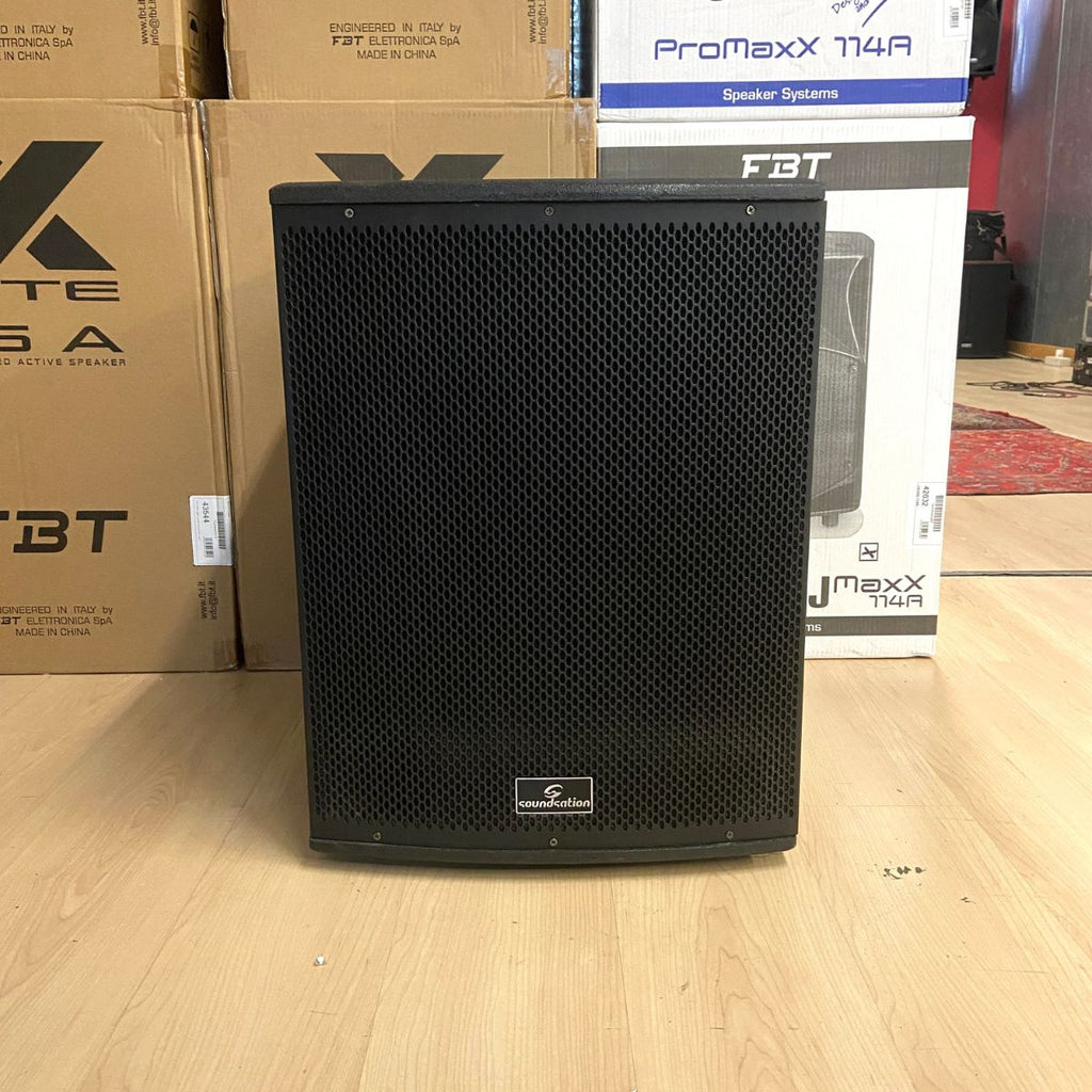 subwoofer 15 pollici usato soundsation hyper bass 15a vista frontale