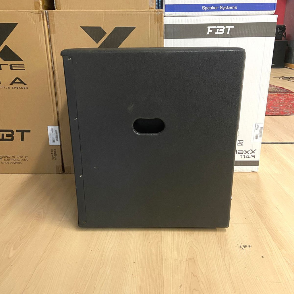 subwoofer 15 pollici usato soundsation hyper bass 15a vista laterale sx