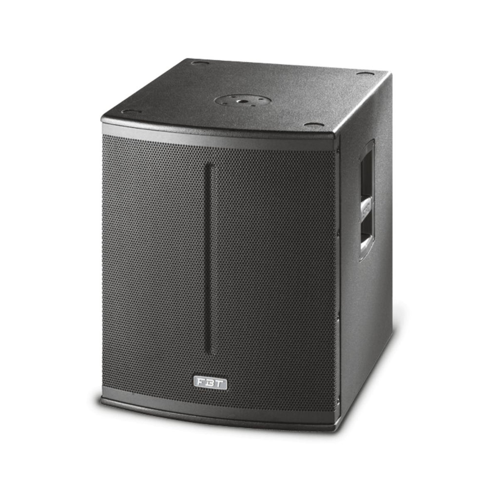 subwoofer amplificato da 15" fbt x sub 115SA vista laterale