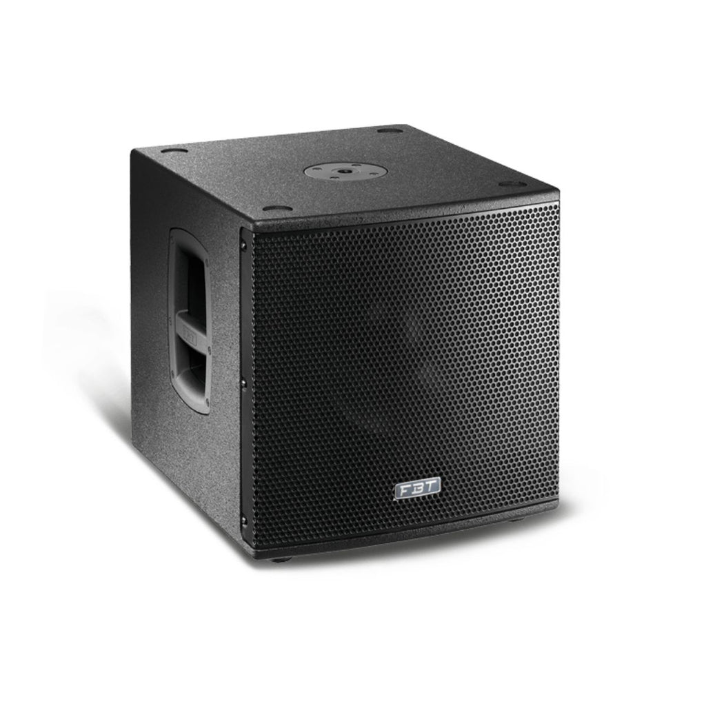 subwoofer amplificato professionale da 12" e 1400W fbt subline 112sa vista laterale