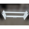 supporto in legno per piani echord con pedaliera 3 pedali bianco echord ws-10W vista frontale