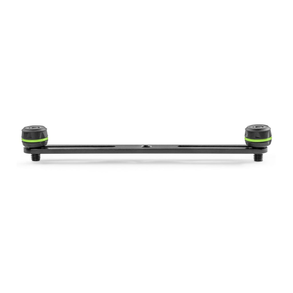 supporto per 2 microfoni su asta lungo gravity ms stb 02 vista frontale largo