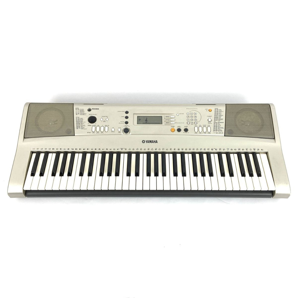 tastiera 61 tasti con dinamica yamaha psr-e313 usata vista frontale