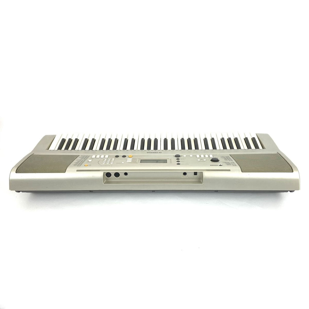 tastiera 61 tasti con dinamica yamaha psr-e313 usata vista del retro