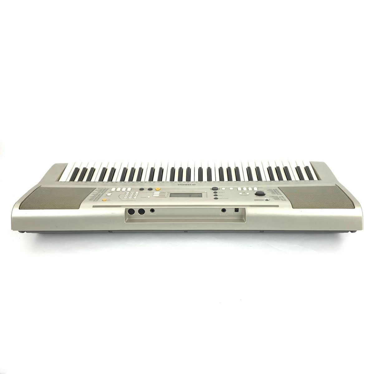 tastiera 61 tasti con dinamica yamaha psr-e313 usata vista del retro