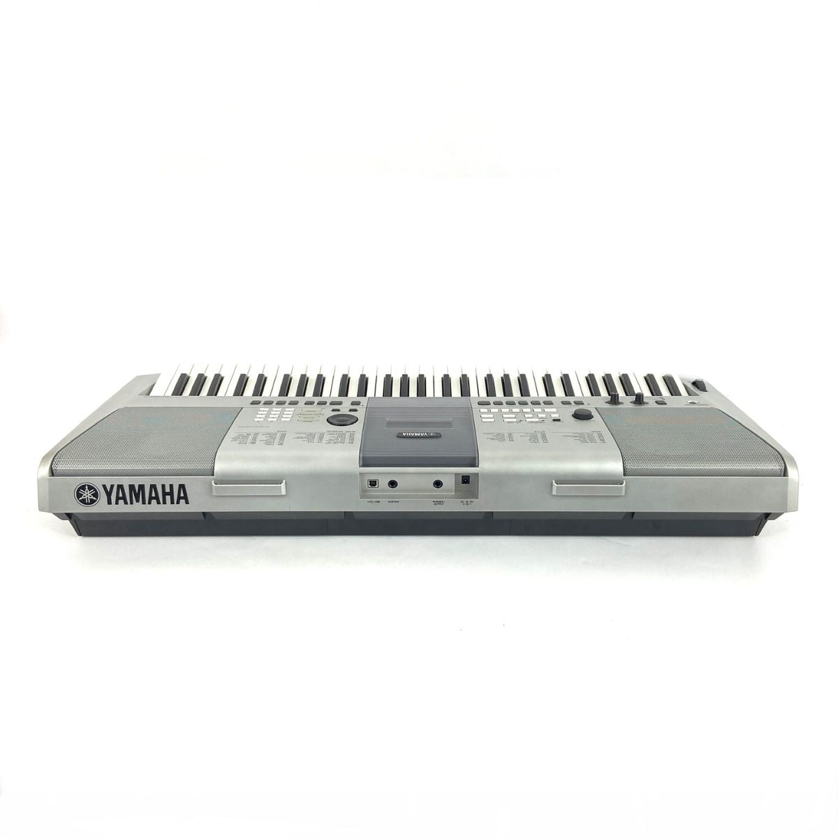 tastiera 61 tasti con dinamica yamaha psr-e413 usata vista del retro