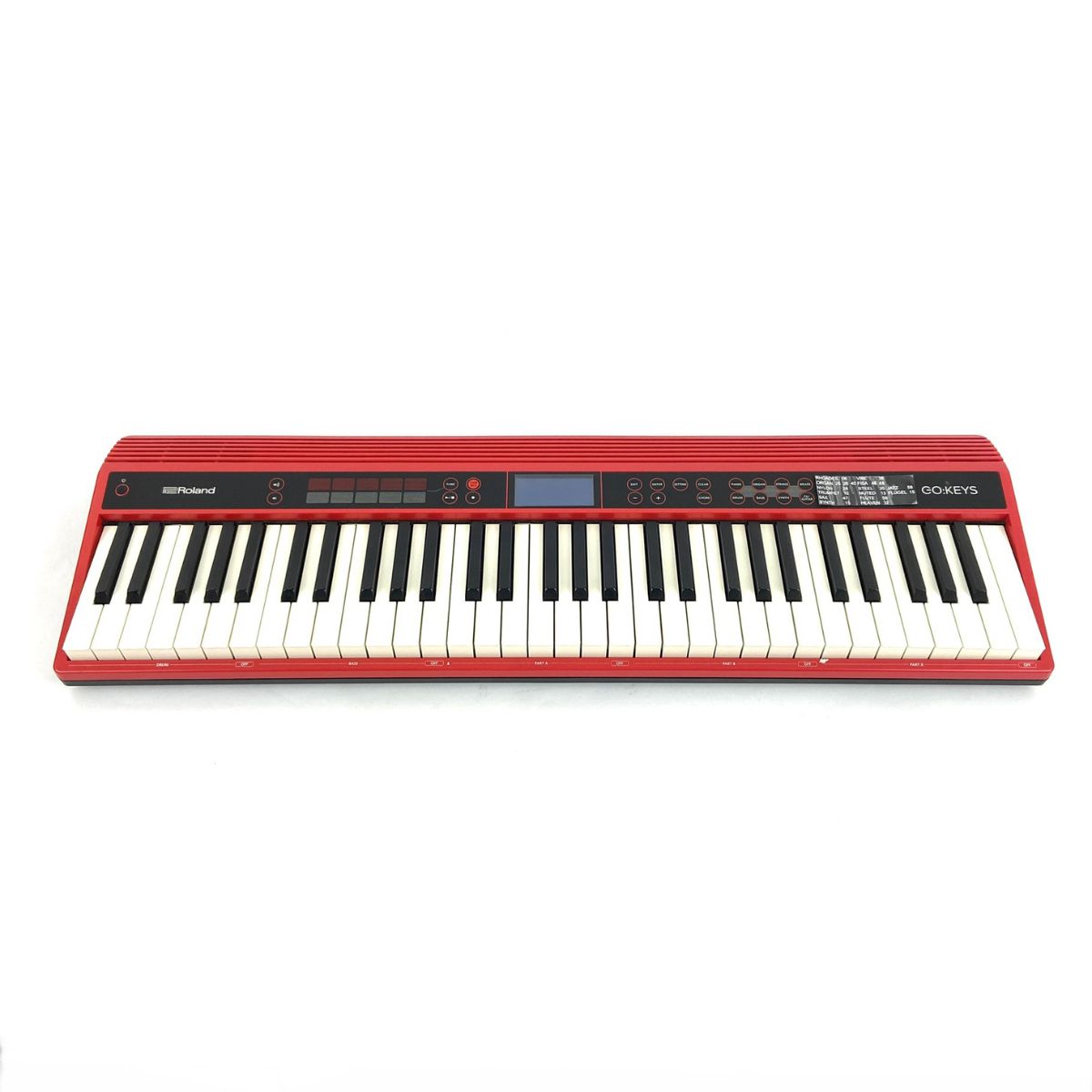 tastiera a 61 tasti dinamica Roland  Go:Keys 61 vista frontale