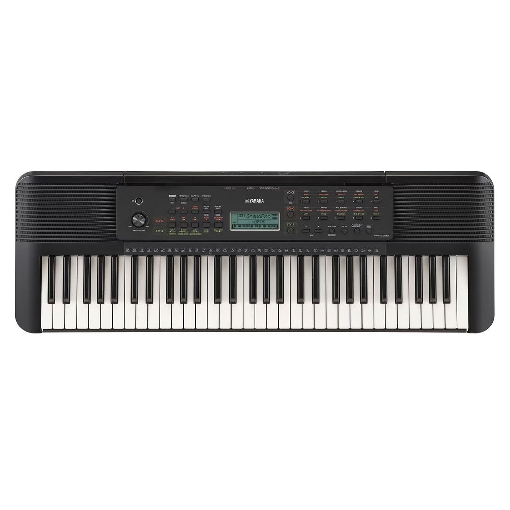 tastiera 61 tasti yamaha psr-283 vista frontale