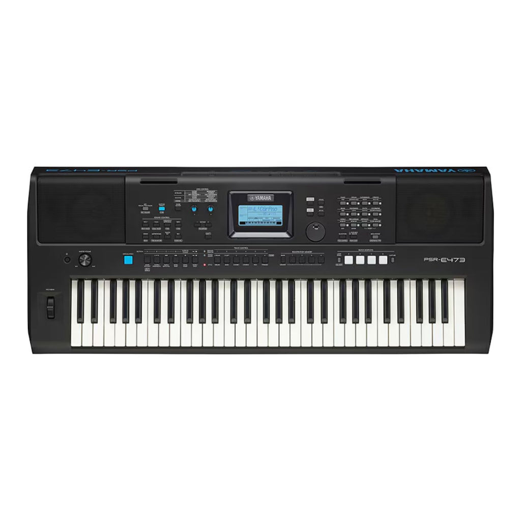 tastiera arranger a 1 tasti yamaha psr-e473 vista frontale