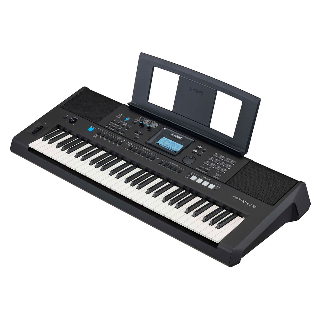 tastiera arranger a 1 tasti yamaha psr-e473 vista laterale