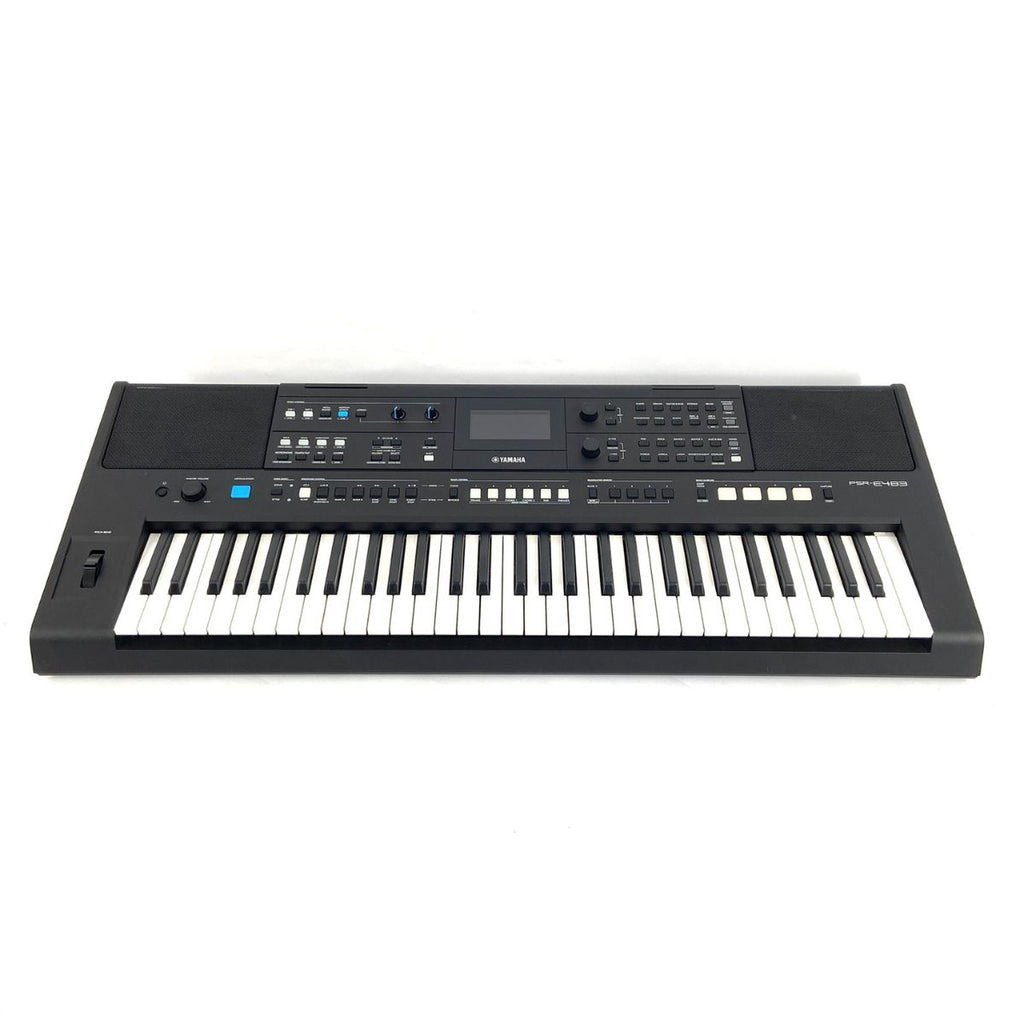 tastiera arranger professionale 61 tasti yamaha psr-e483 usata vista vista dal basso