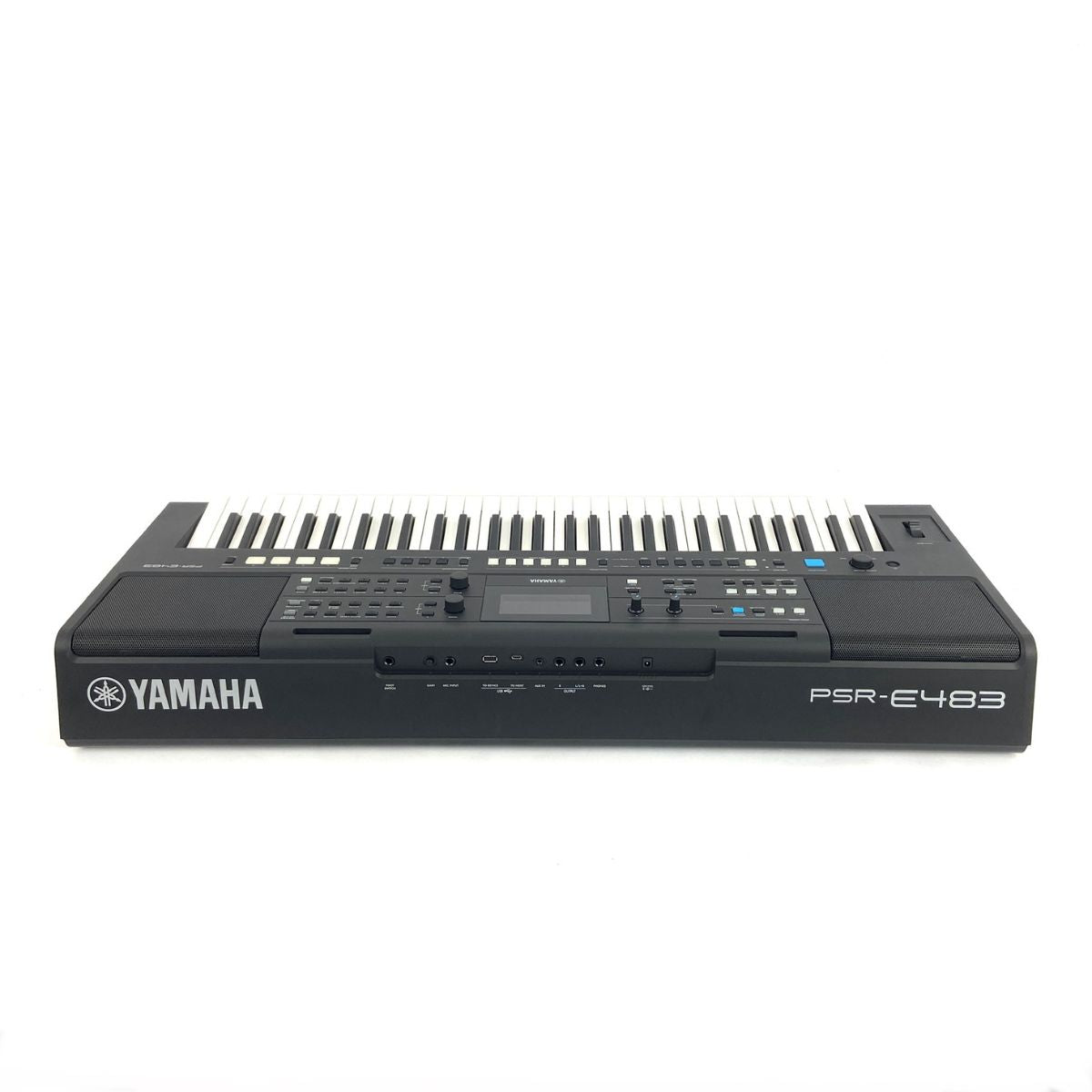 tastiera arranger professionale 61 tasti yamaha psr-e483 usata vista del retro