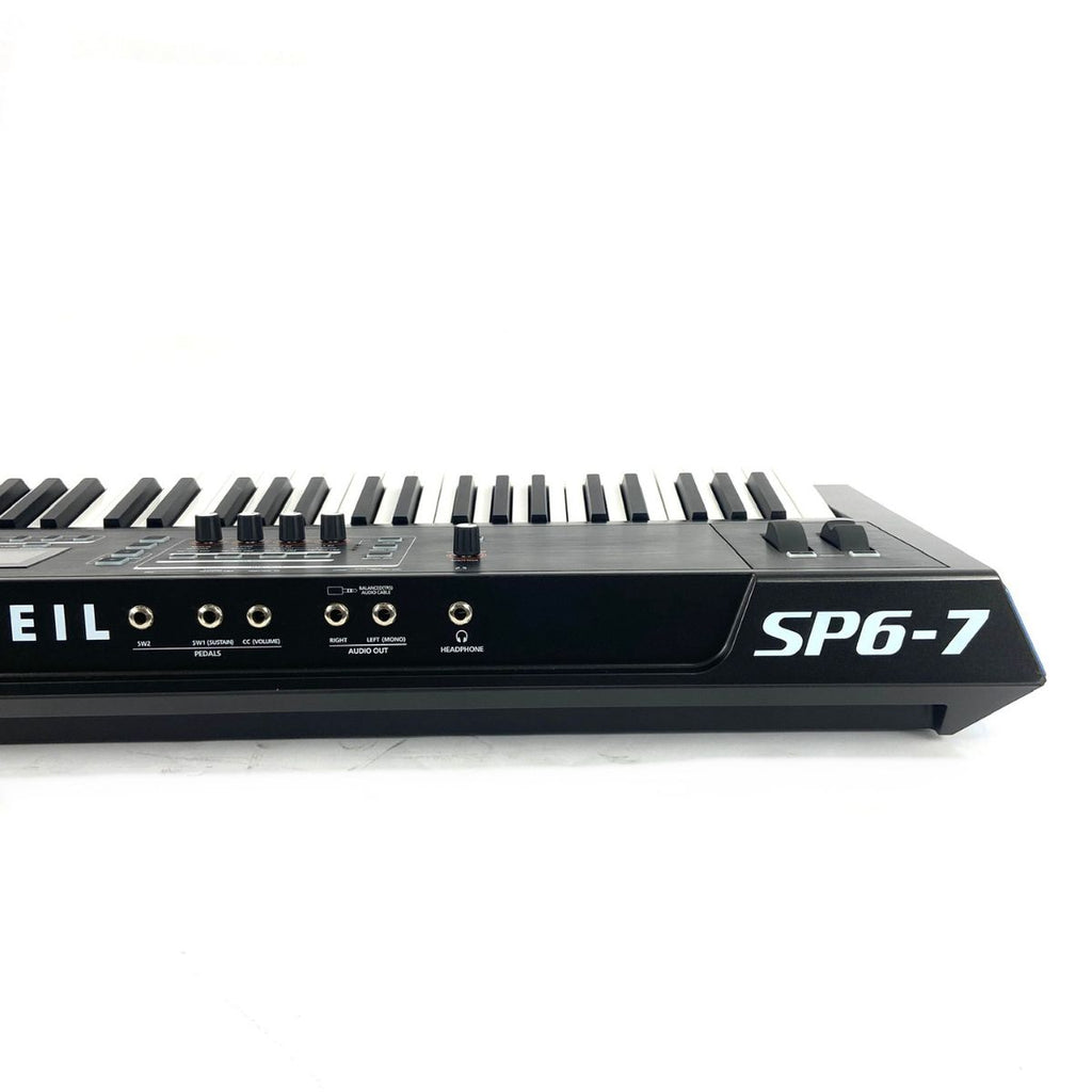 tastiera semipesata kurzweil sp6-7 usata vista del retro dx
