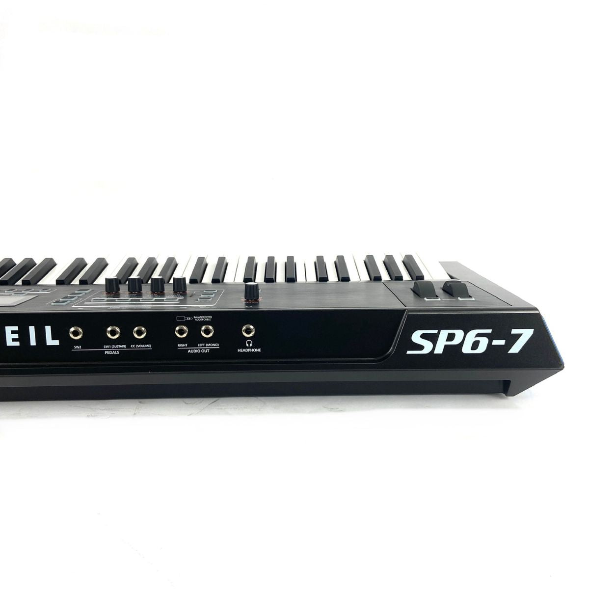 tastiera semipesata kurzweil sp6-7 usata vista del retro dx