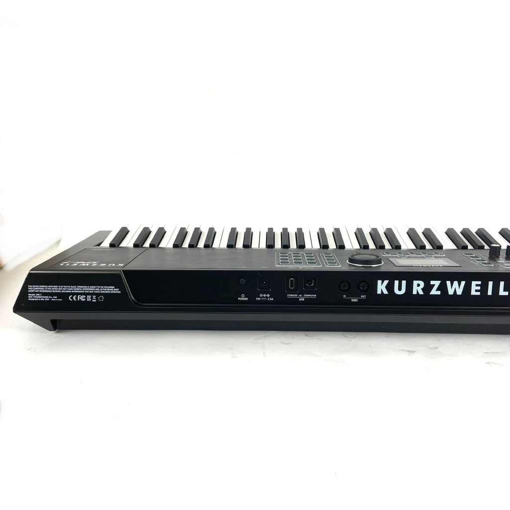 tastiera semipesata kurzweil sp6-7 usata vista del retro sx