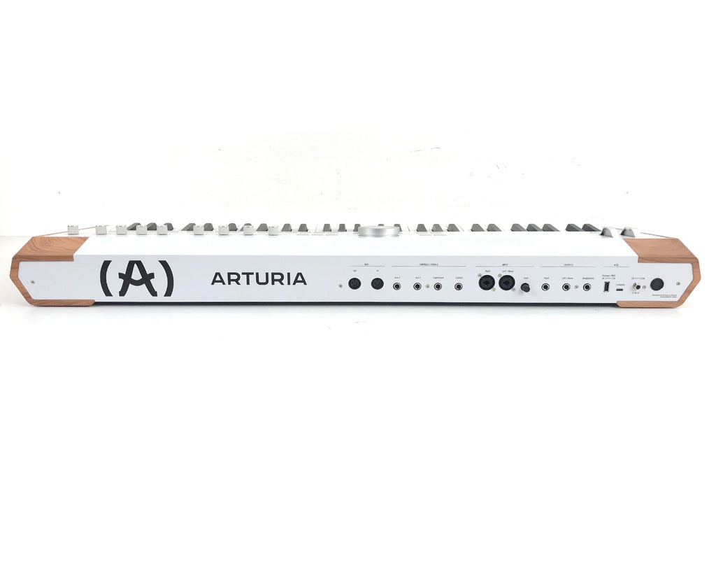 tastiera sintetizzatore arturia astrolab 61 vista del retro