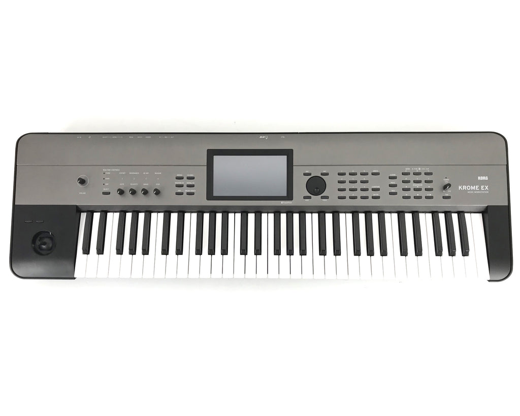 tastiera workstation korg krome ex 61 usata vista frontale