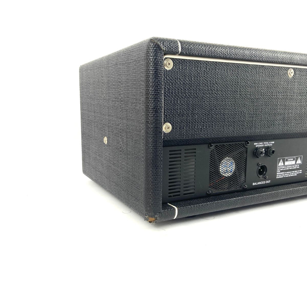 testata professionale per basso da 300W Hiwatt B300 HD usata vista segno sul retro
