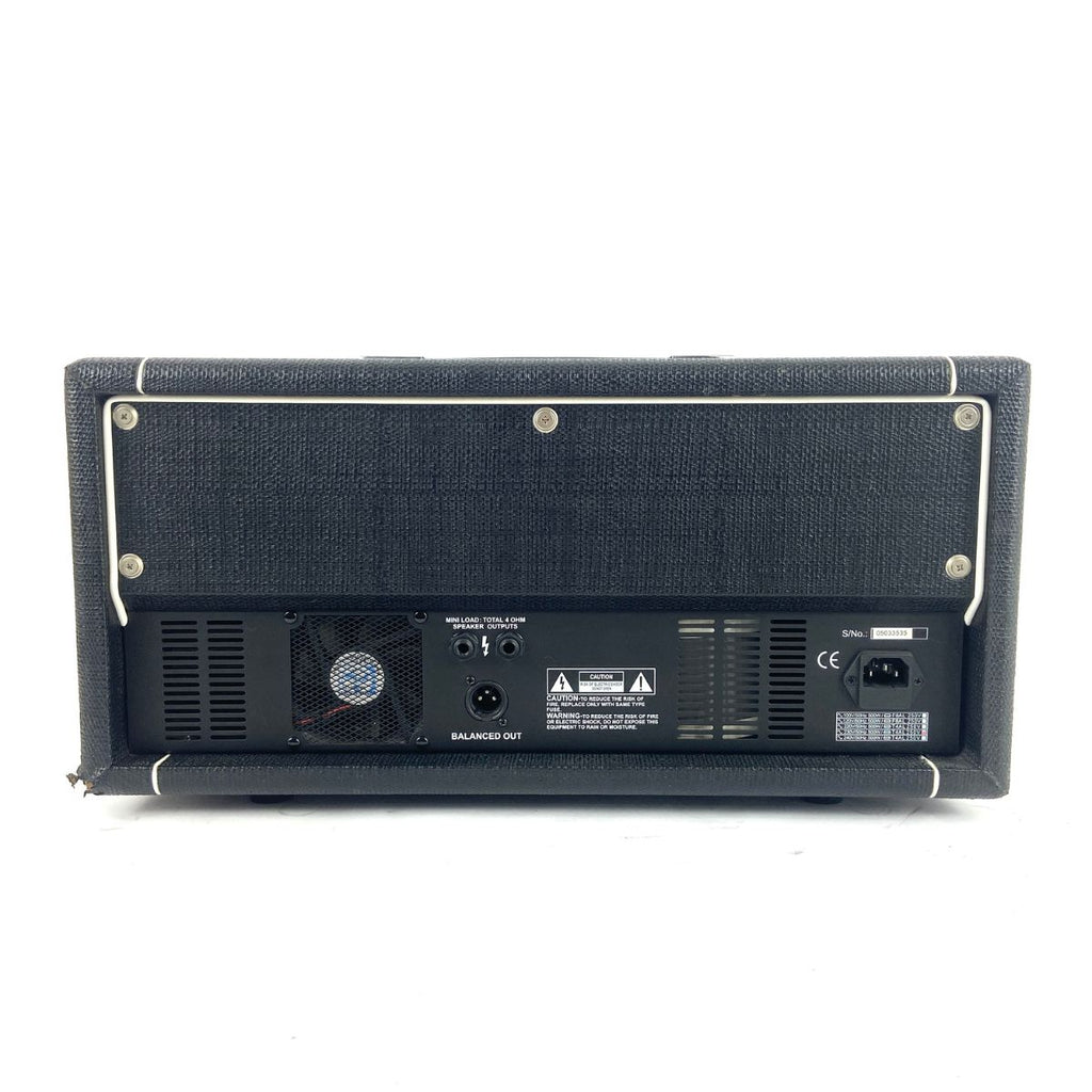 testata professionale per basso da 300W Hiwatt B300 HD usata vista del retro