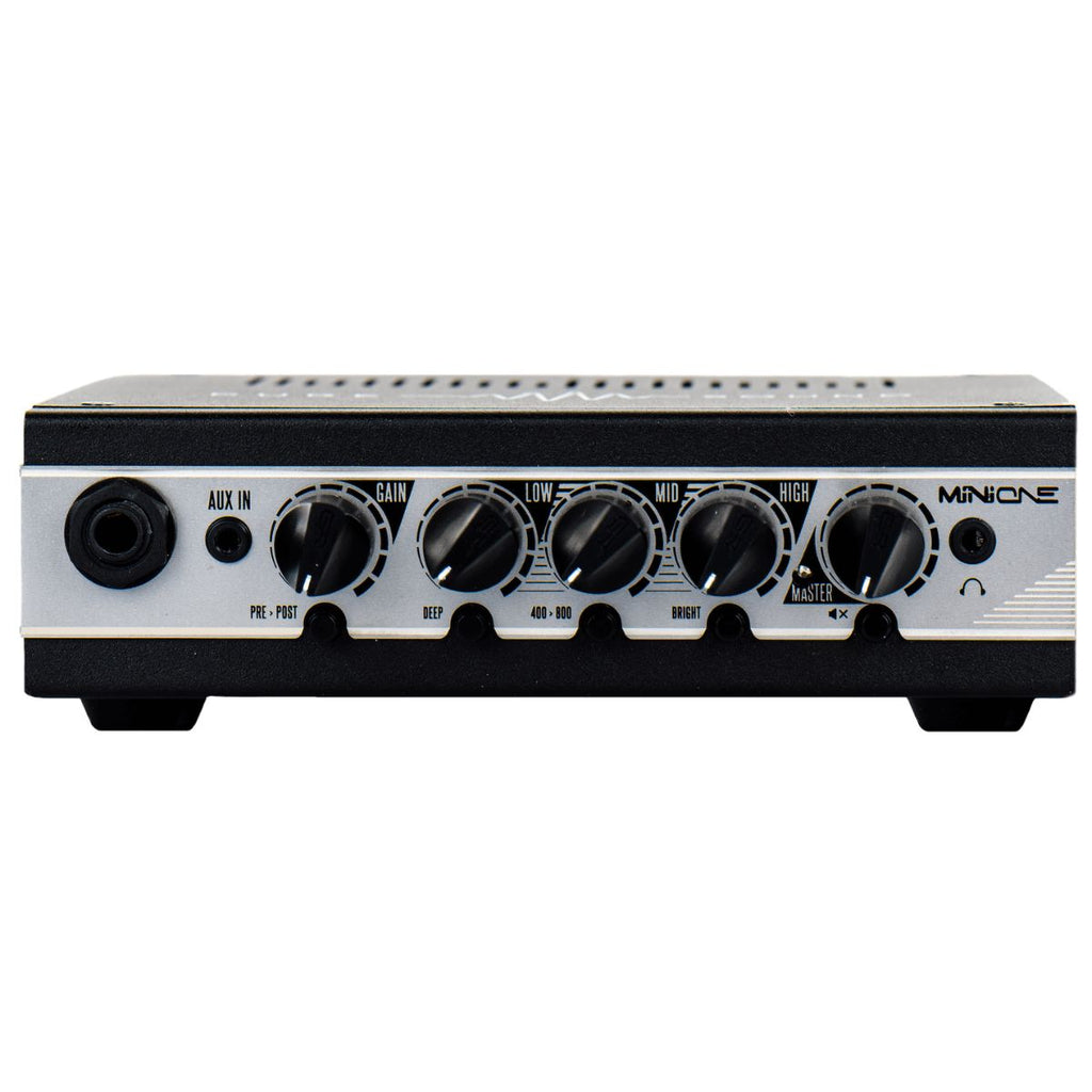 testata per basso compatta 350W gr bass minione350 vista frontale
