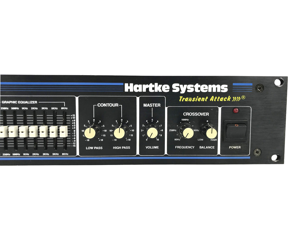 testata per basso hartke model 5000 usata vista frontale dx