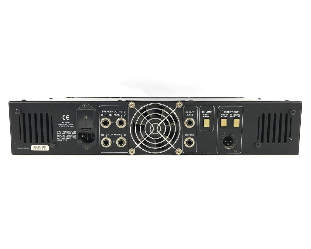 testata per basso hartke model 5000 usata vista del retro
