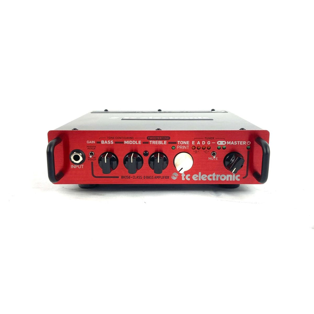 testata per basso tc electronic BH250 usata vista frontale