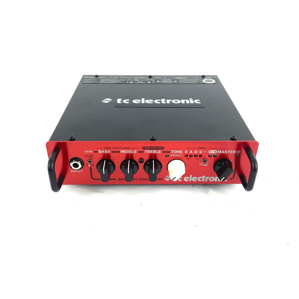 testata per basso tc electronic BH250 usata vista dall'alto
