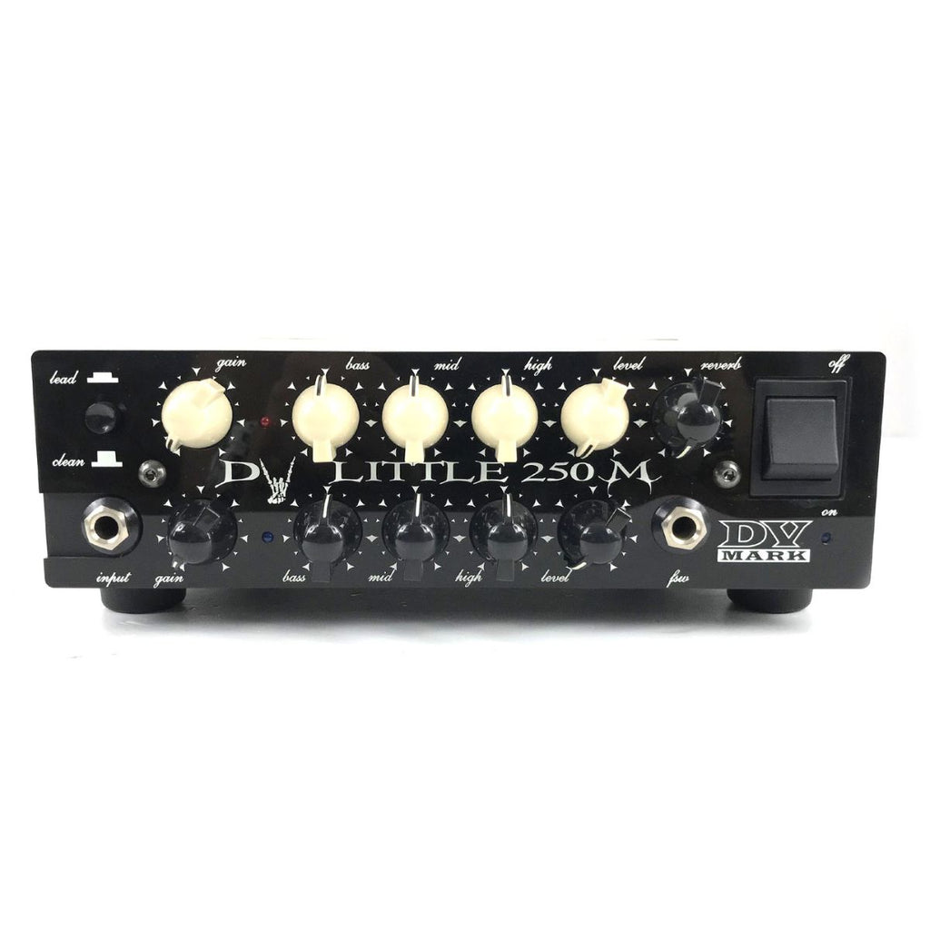 testata per chitarra elettrica dv mark little 250m vista frontale